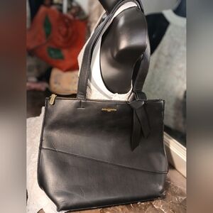 Karl Lagerfeld Chantelle Tote with Ribbon Accent